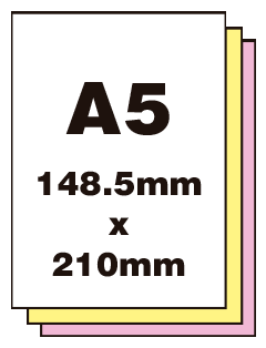 3 part forms A5 - Cheapest Carbonless Forms