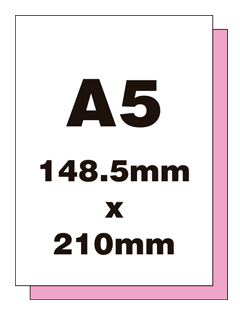 A5 2 part form