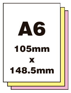 3 part forms A6 - Cheapest Carbonless Forms